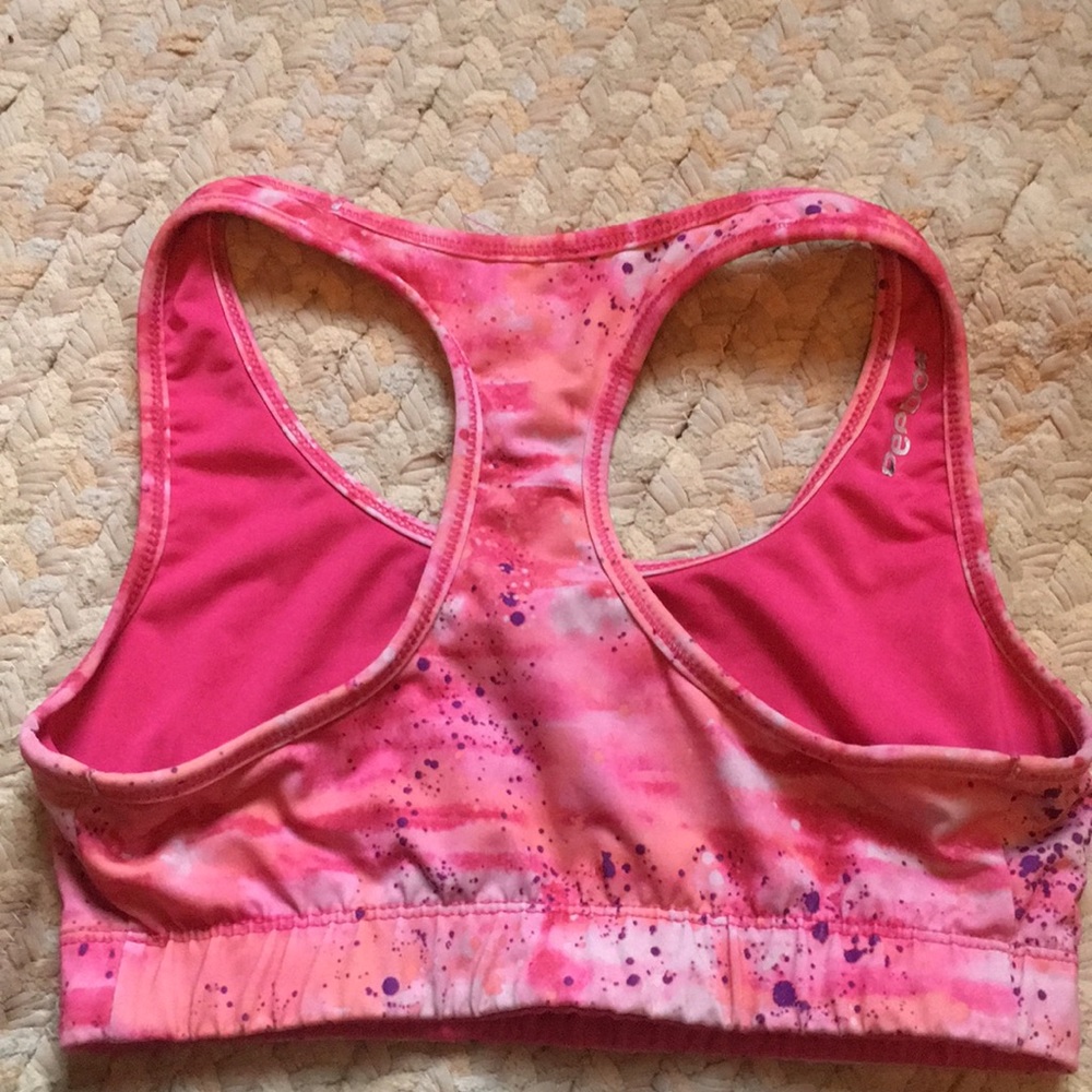 Pink Reebok Sportsbra - Picture 2 of 4